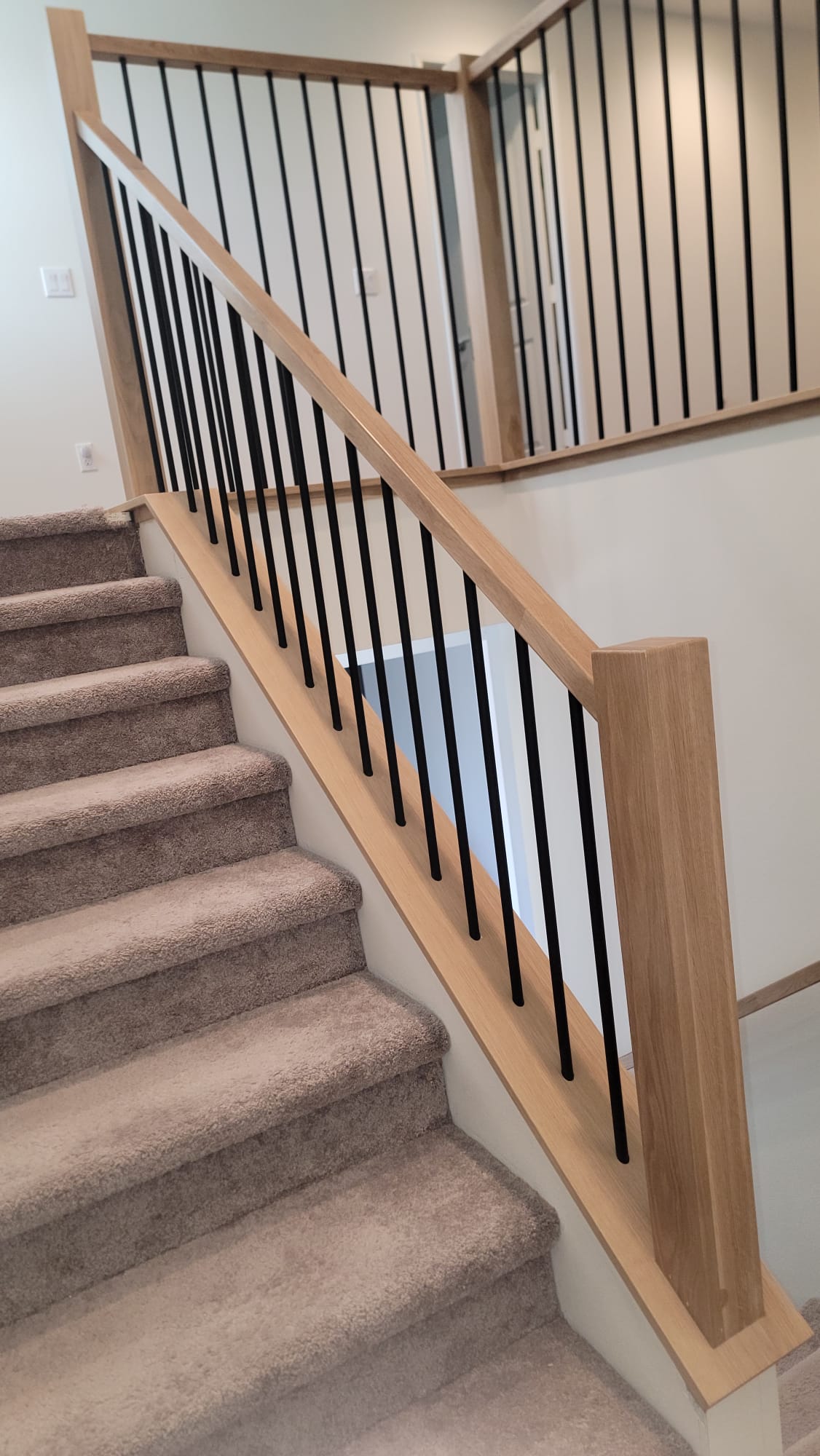 Finished staircase detail
