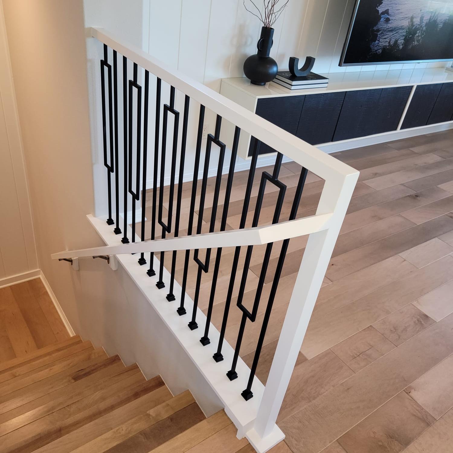 Custom staircase project 6